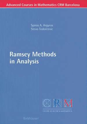 Ramsey Methods in Analysis de Spiros A. Argyros