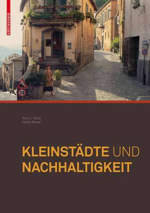 Kleinstädte und Nachhaltigkeit: Konzepte für Wirtschaft, Umwelt und soziales Leben de Paul Knox