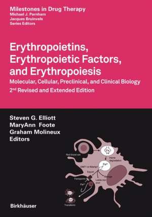 Erythropoietins, Erythropoietic Factors, and Erythropoiesis: Molecular, Cellular, Preclinical, and Clinical Biology de Steven G. Elliott