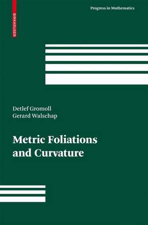 Metric Foliations and Curvature de Detlef Gromoll