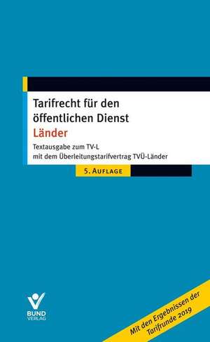 Tarifrecht für den öffentlichen Dienst - Länder de Wolfgang Pieper