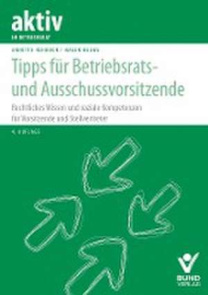 Tipps für Betriebsrats- und Ausschussvorsitzende de Annette Rehbock