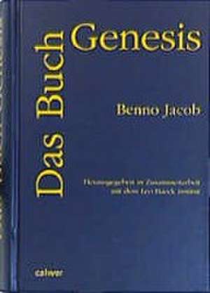 Das Buch Genesis de Leo Baeck Institut