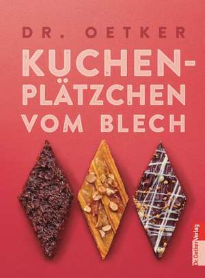 Kuchenplätzchen vom Blech de Dr. Oetker