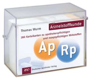 Karteikarten Arzneistoffkunde de Thomas Wurm