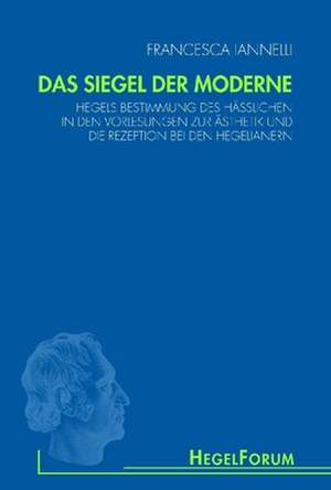 Das Siegel der Moderne de Francesca Ianelli