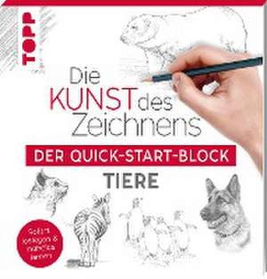 Die Kunst des Zeichnens Tiere. Der Quick-Start-Block de Frechverlag