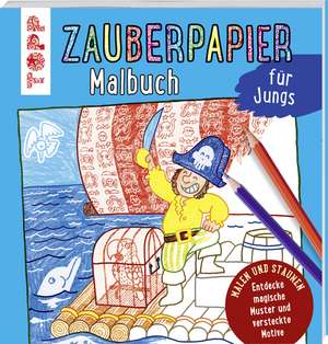 Zauberpapier Malbuch für Jungs de Norbert Pautner