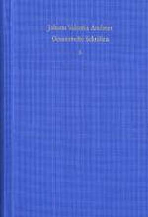 Gesammelte Schriften / Rosenkreuzerschriften de Johann V. Andreae