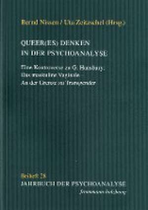 Queer(es) Denken in der Psychoanalyse de Bernd Nissen