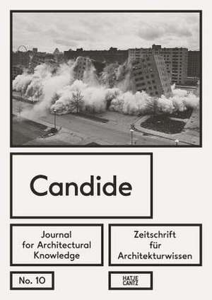 Candide. Zeitschrift für Architekturwissen / Journal for Architectural Knowledge de Isabelle Doucet