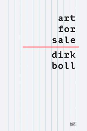 Art and its Market de Dirk Boll