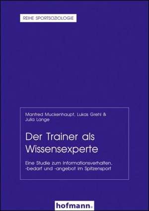 Der Trainer als Wissensexperte de Manfred Muckenhaupt