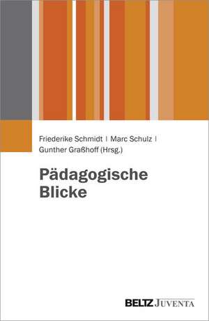 Pädagogische Blicke de Friederike Schmidt