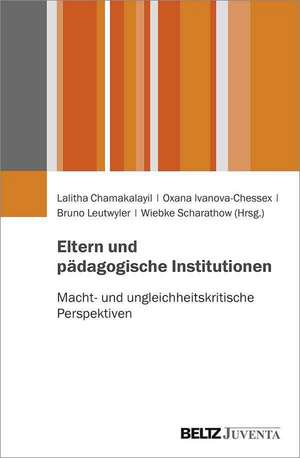 Eltern und pädagogische Institutionen de Lalitha Chamakalayil