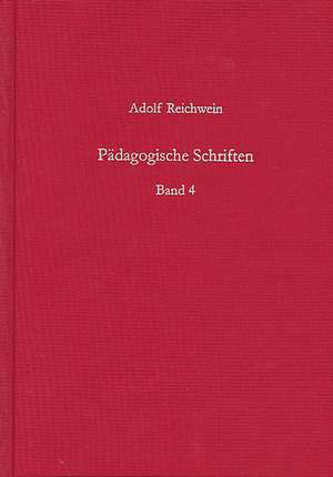 Pädagogische Schriften de Adolf Reichwein