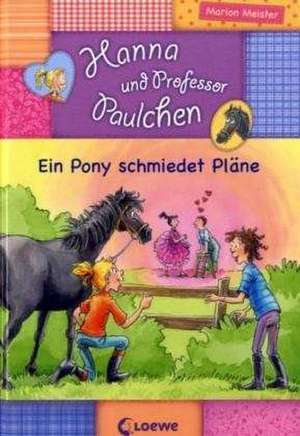 Hanna und Professor Paulchen 03. Ein Pony schmiedet Pläne de Marion Meister