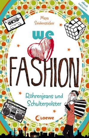 we love fashion - Röhrenjeans und Schulterpolster de Maya Seidensticker