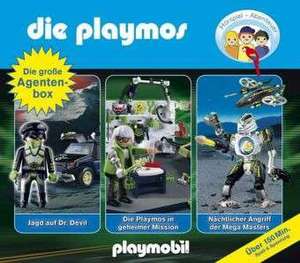 Die Playmos - Die grosse Agentenbox de Simon X. Rost