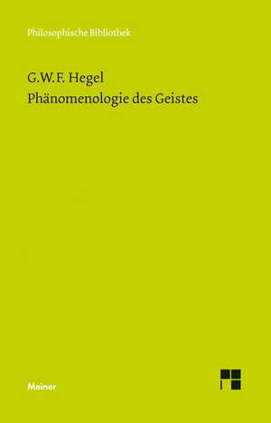 Phänomenologie des Geistes de Hans-Friedrich Wessels