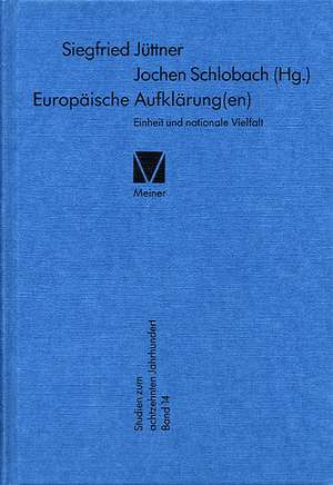 Europäische Aufklärung(en) de Siegfried Jüttner