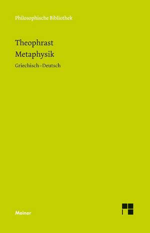 Metaphysik de Theophrast