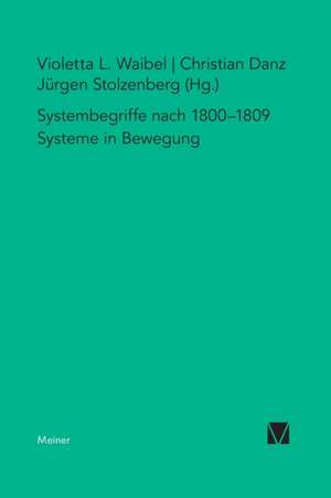 Systembegriffe nach 1800-1809 de Jürgen Stolzenberg