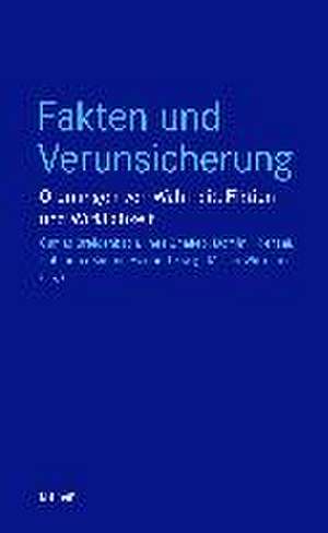 Fakten und Verunsicherung de Carina Breidenbach