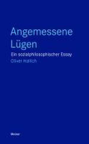 Angemessene Lügen de Oliver Hallich