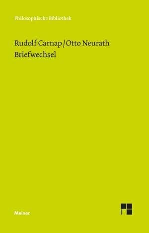 Briefwechsel de Rudolf Carnap