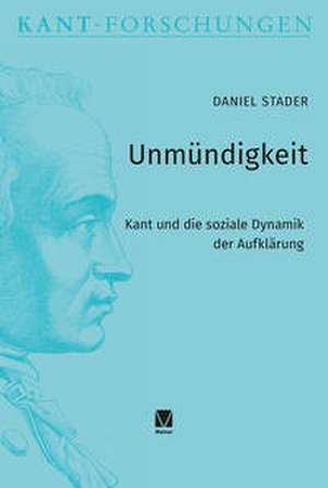Unmündigkeit de Daniel Stader