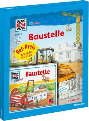 WAS IST WAS Junior Geschenkset: Baustelle de Christina Braun