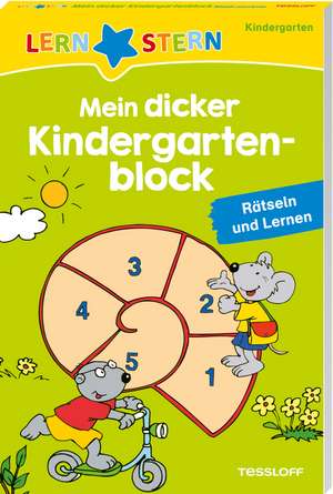 LERNSTERN. Mein dicker Kindergartenblock de Sonja Meierjürgen