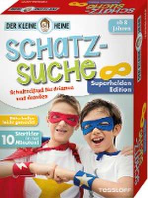 Der kleine Heine. Schatzsuche. Superhelden Edition. Schnitzeljagd für drinnen und draußen de Stefan Heine