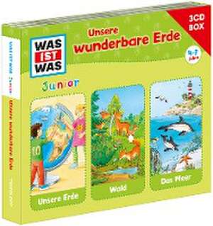 WAS IST WAS Junior 3-CD Hörspielbox. Unsere wunderbare Erde de Was Ist Was Junior