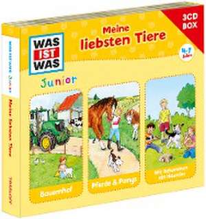 Was Ist Was Junior-3-CD Hörspielbox Vol.3 Tiere de Was Ist Was Junior