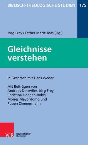 Gleichnisse verstehen de Jörg Frey