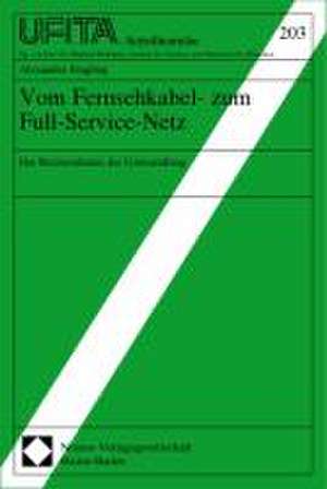 Vom Fernsehkabel- zum Full-Service-Netz de Alexander Jüngling