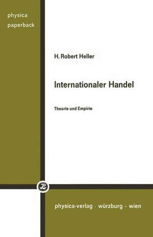 Internationaler Handel: Theorie und Empirie de E. Scharrer