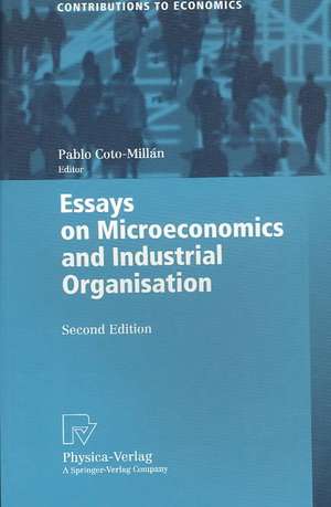 Essays on Microeconomics and Industrial Organisation de Pablo Coto-Millán