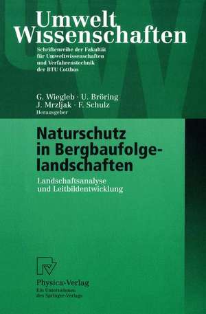 Naturschutz in Bergbaufolgelandschaften: Landschaftsanalyse und Leitbildentwicklung de Gerhard Wiegleb