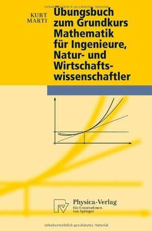 Übungsbuch zum Grundkurs Mathematik für Ingenieure, Natur- und Wirtschaftswissenschaftler de Kurt Marti