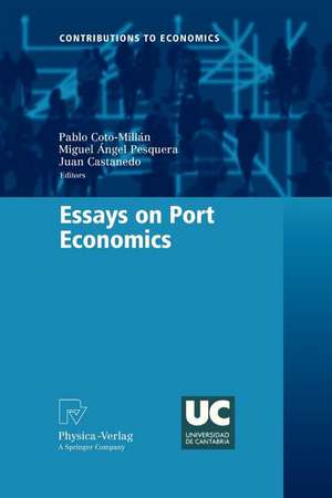 Essays on Port Economics de Pablo Coto-Millán