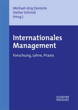 Internationales Management de Michael-Jörg Oesterle