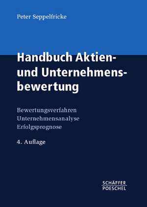 Handbuch Aktien- und Unternehmensbewertung de Peter Seppelfricke