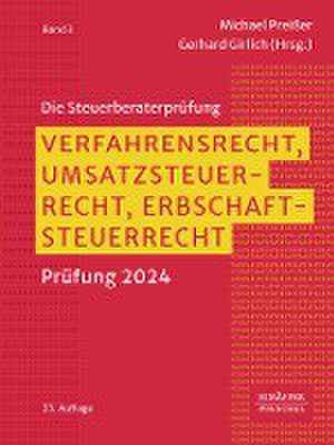 Verfahrensrecht, Umsatzsteuerrecht, Erbschaftsteuerrecht de Michael Preißer