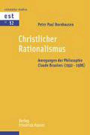 Christlicher Rationalismus de Peter Paul Bornhausen