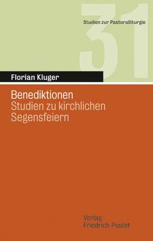 Benediktionen de Florian Kluger