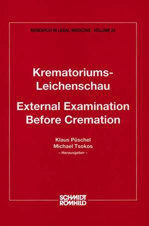 Krematoriums-Leichenschau de Klaus Püschel