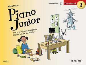 Piano Junior: Theoriebuch 1 de Hans-Günter Heumann